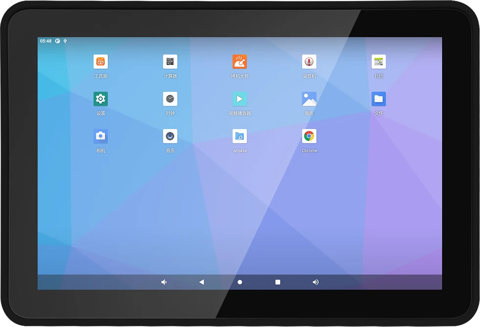 KEL-X 10.1 inch fanless HMI panel PC running Android